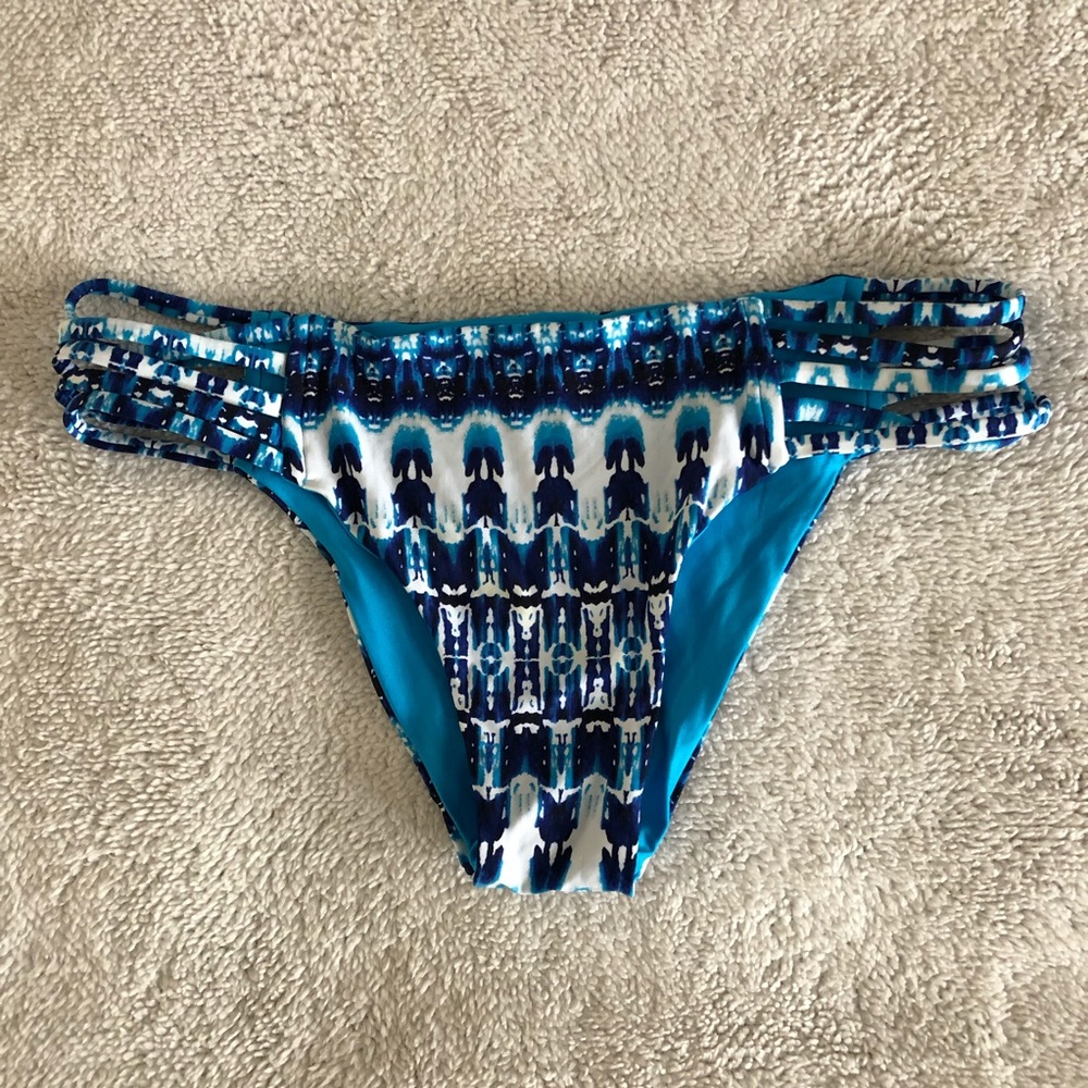 H&M Reversible Blue Bikini Bottom